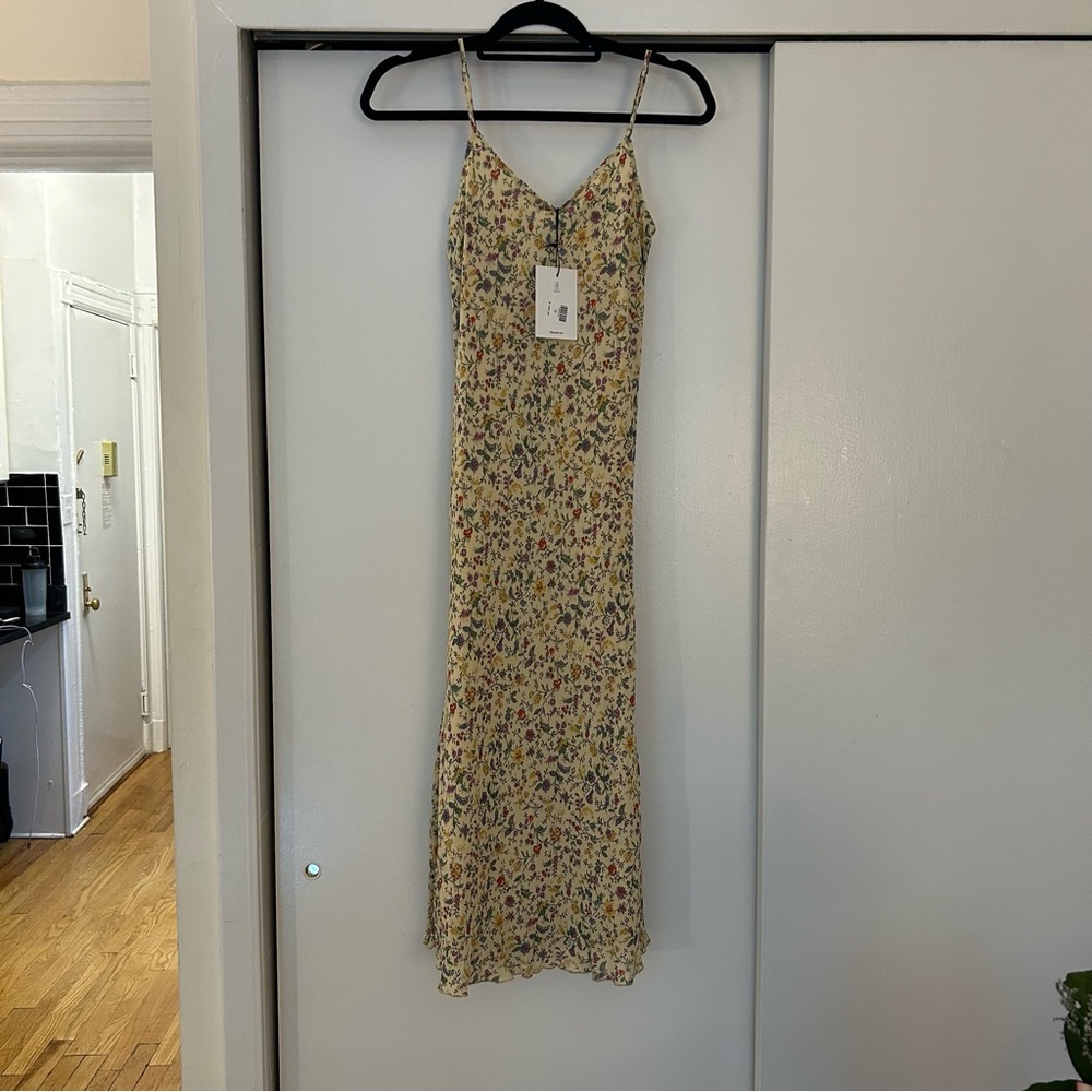 NWT Reformation Emerick Dress Rosi Print Sz S
